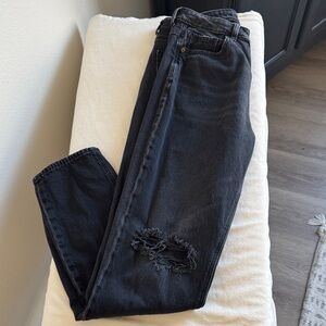 American Eagle Outfitters Black Straight Leg Pants